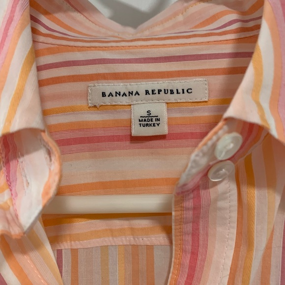 Banana Republic | Striped button down shirt - Picture 8 of 8